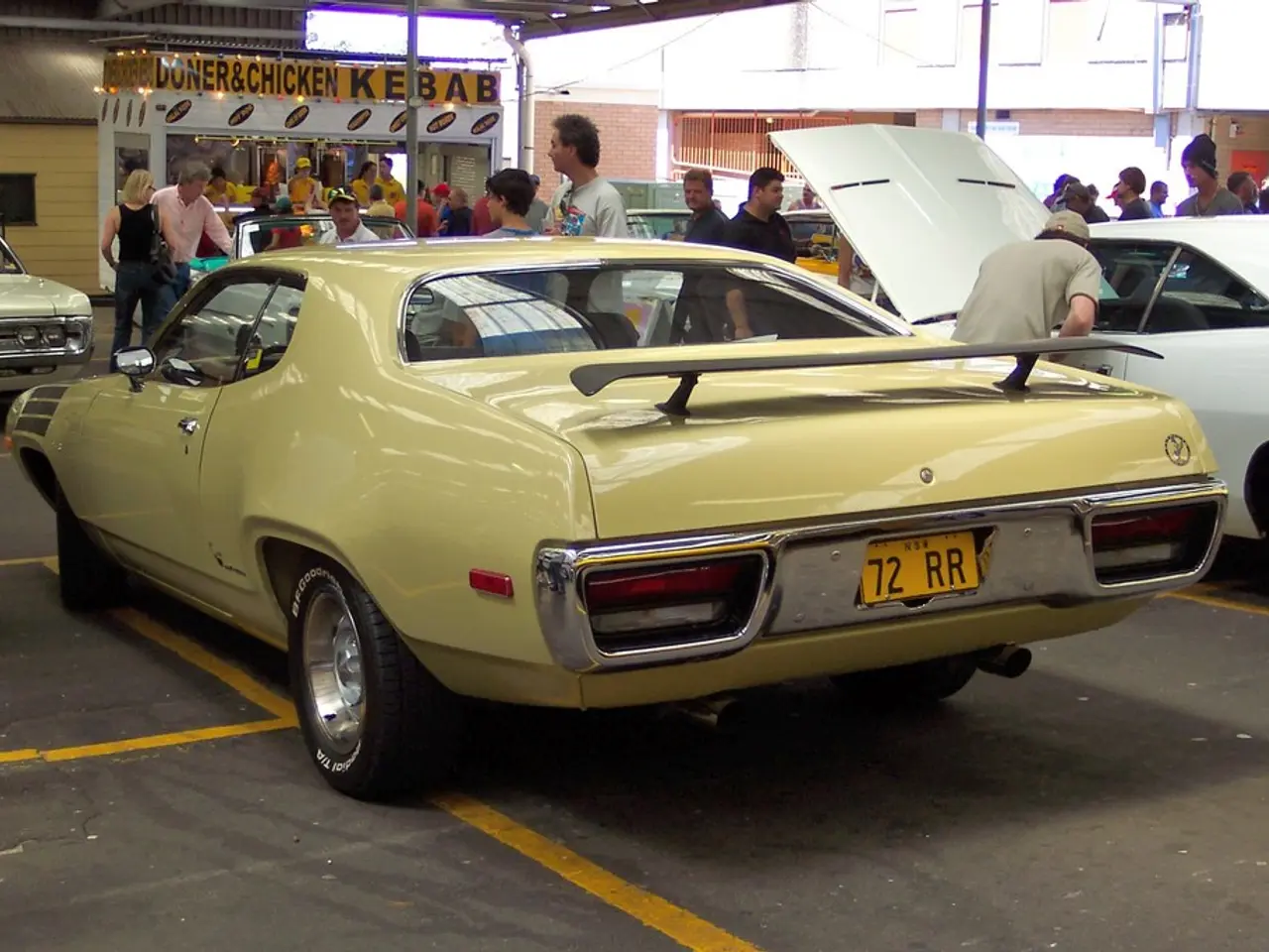 Exhibited Vintage Automobiles at the Kleinbahnmuseum in Enger, Showcasing Historical Car Collection