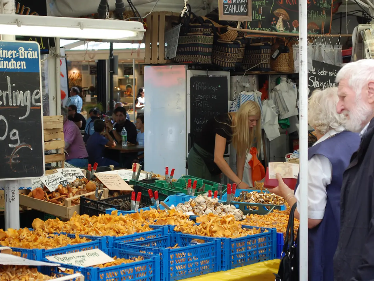 In the image we can see there are many people standing and some of them are sitting. These are the...