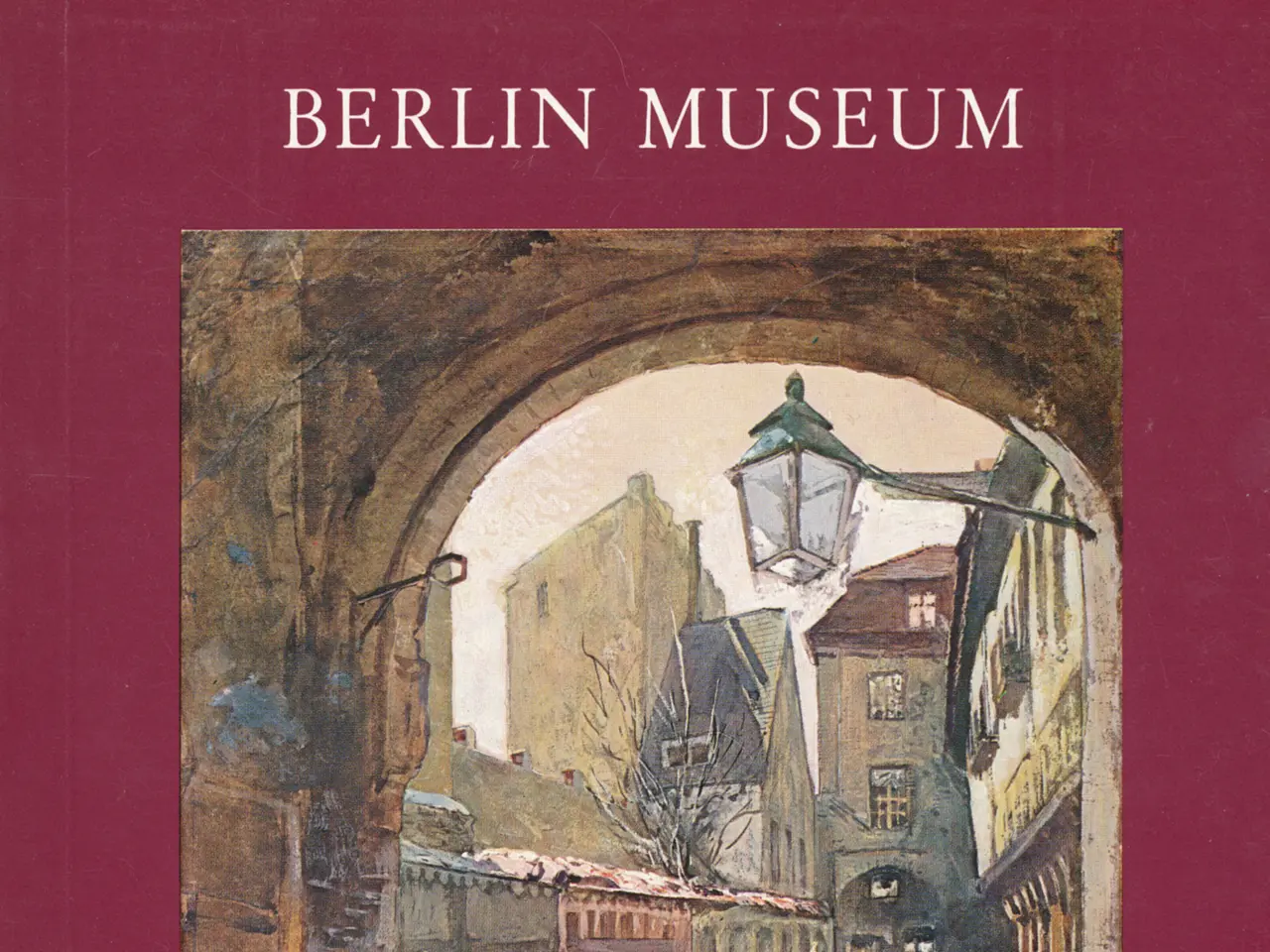 The image shows a book with a picture of a street scene on the cover. The street is lined with...