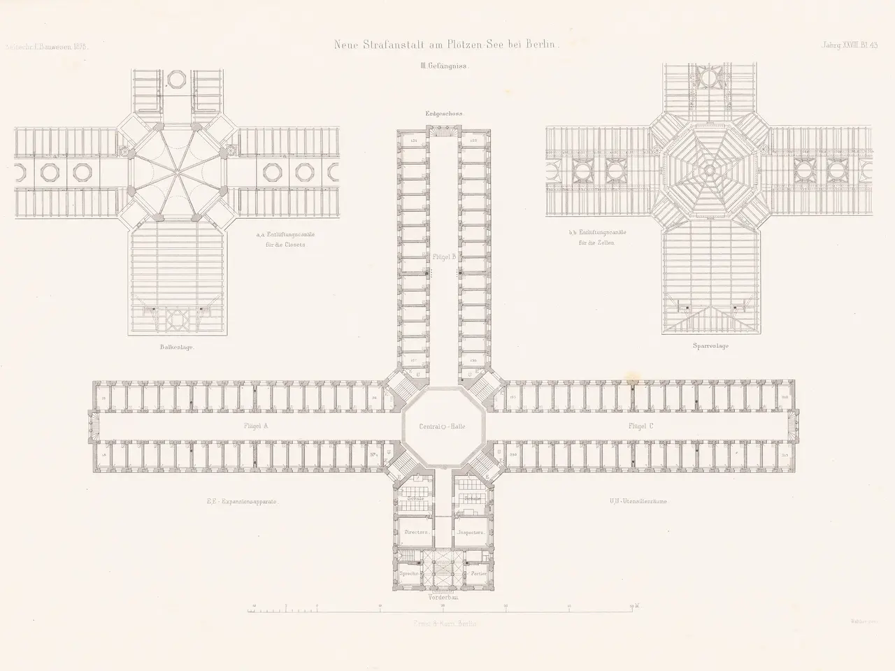 The image shows a drawing of a floor plan of a building with a lot of windows, which is believed to...