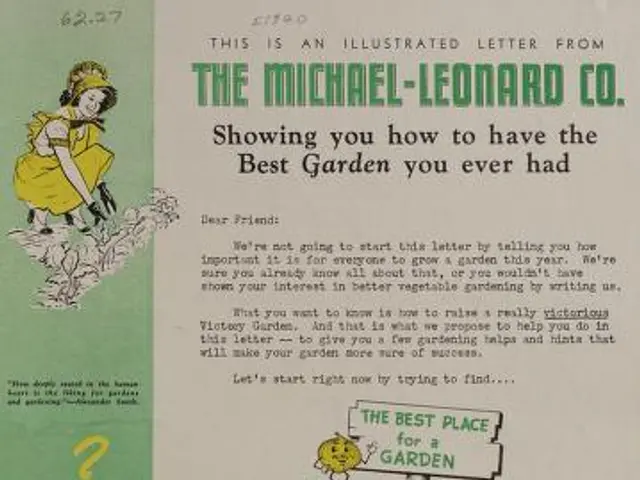 The image shows an advertisement for the Michael-Leonard Co. Showing You How to Have the Best...