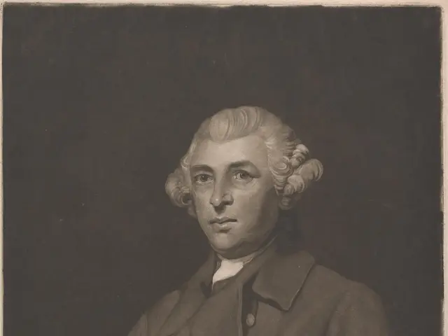 The image shows a portrait of William Davidson Esq. of Muir House, painted by Sir Joshua Reynolds....