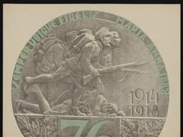 The image shows a poster for the 70th anniversary of the Kaiser-Huldigungsfest in Berlin, Germany....