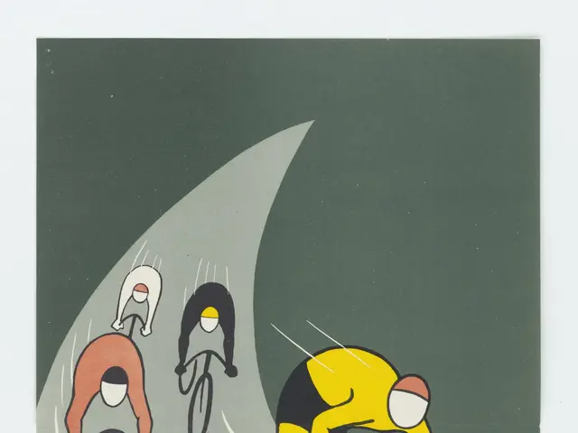 The image shows a poster for the Ryukuan-American Friendship Committee Bicycle Race, featuring a...